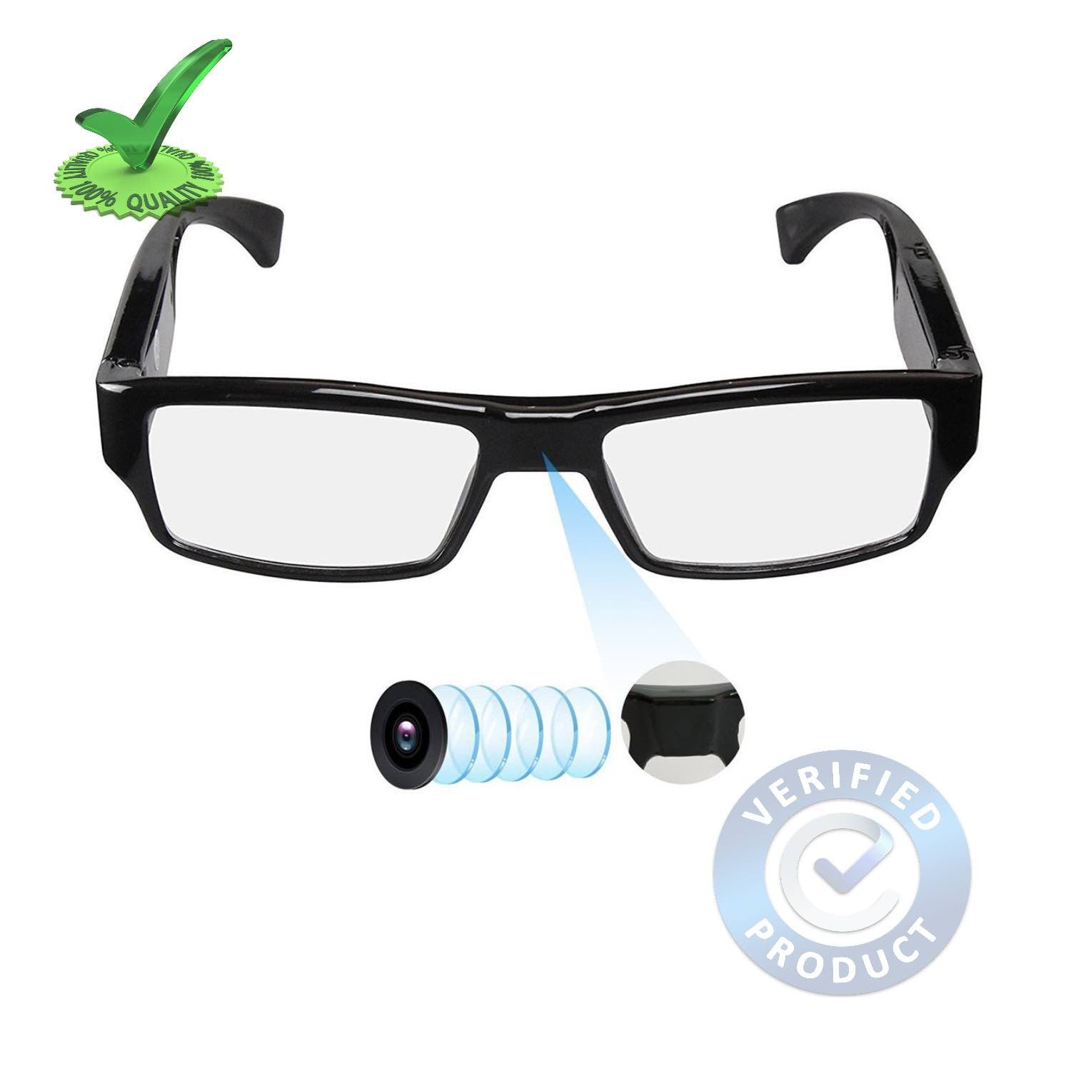 1080p FHD Ultra Slim Invisible Lens Eyewear Goggles Hidden Spy Camera 1080p FHD Ultra Slim Invisible Lens Eyewear Goggles Hidden Spy Camera